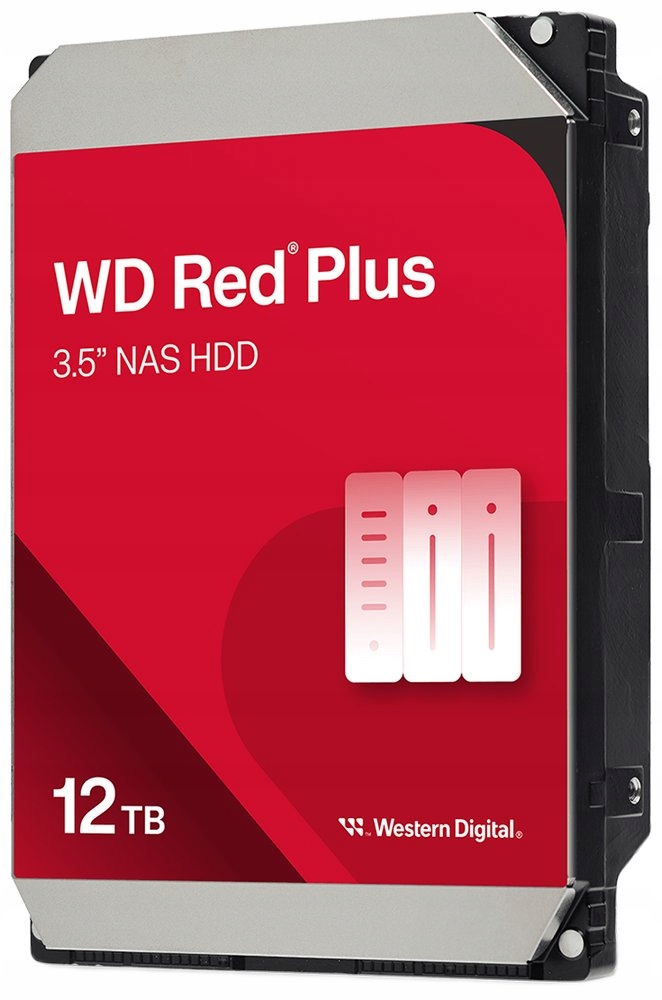 Wd Red Plus 12TB WD120EFGX Sata 6Gb/s Interní 3,5"/ 7200rpm 512MB