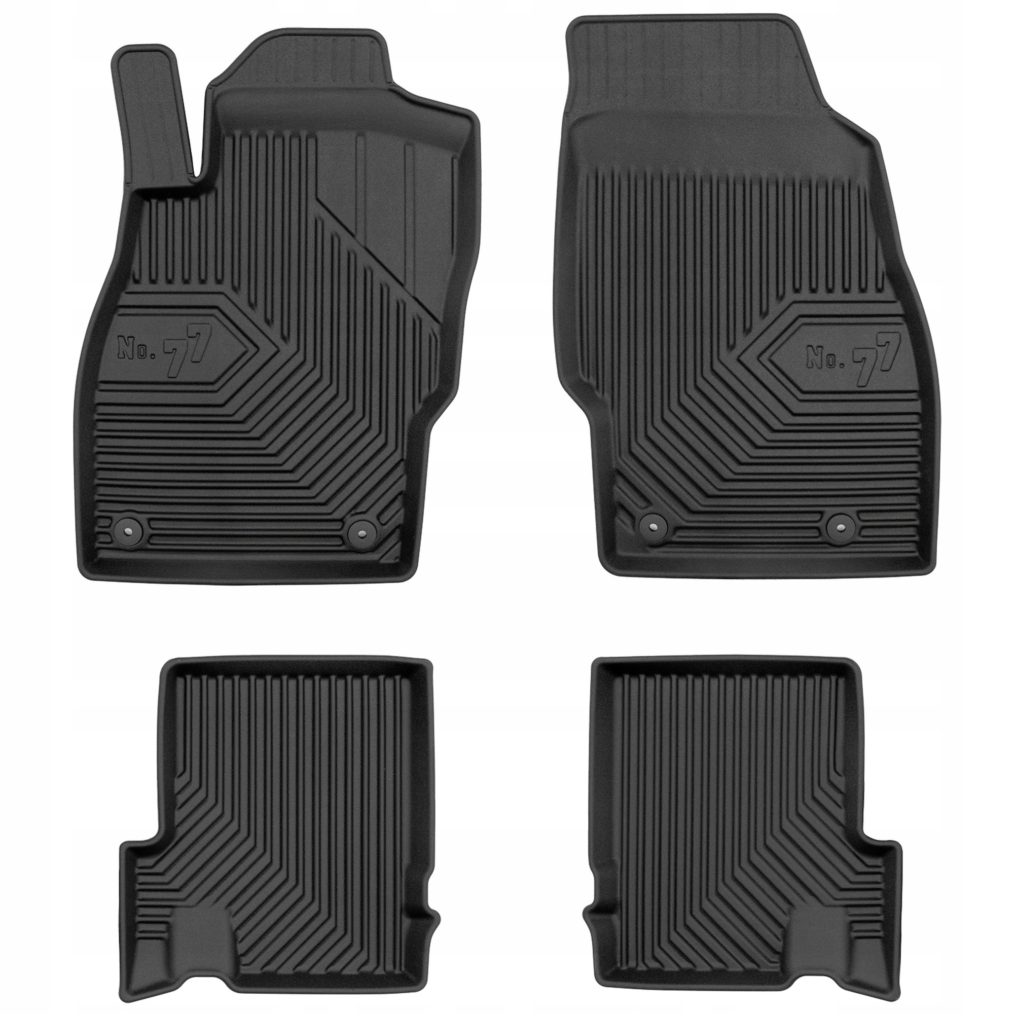 Dywaniki gumowe No.77 Opel Adam 2012-2019