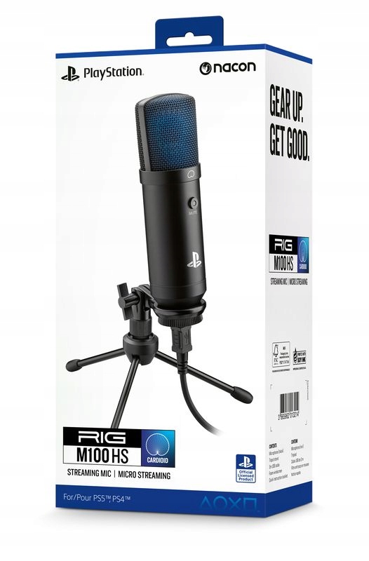 Nacon Streamovací mikrofón Rig M100 Hs (PS5/PS4/PC/Mac)