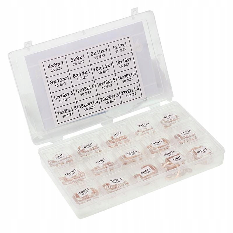 Sada měděných těsnění 220 kusů 220H