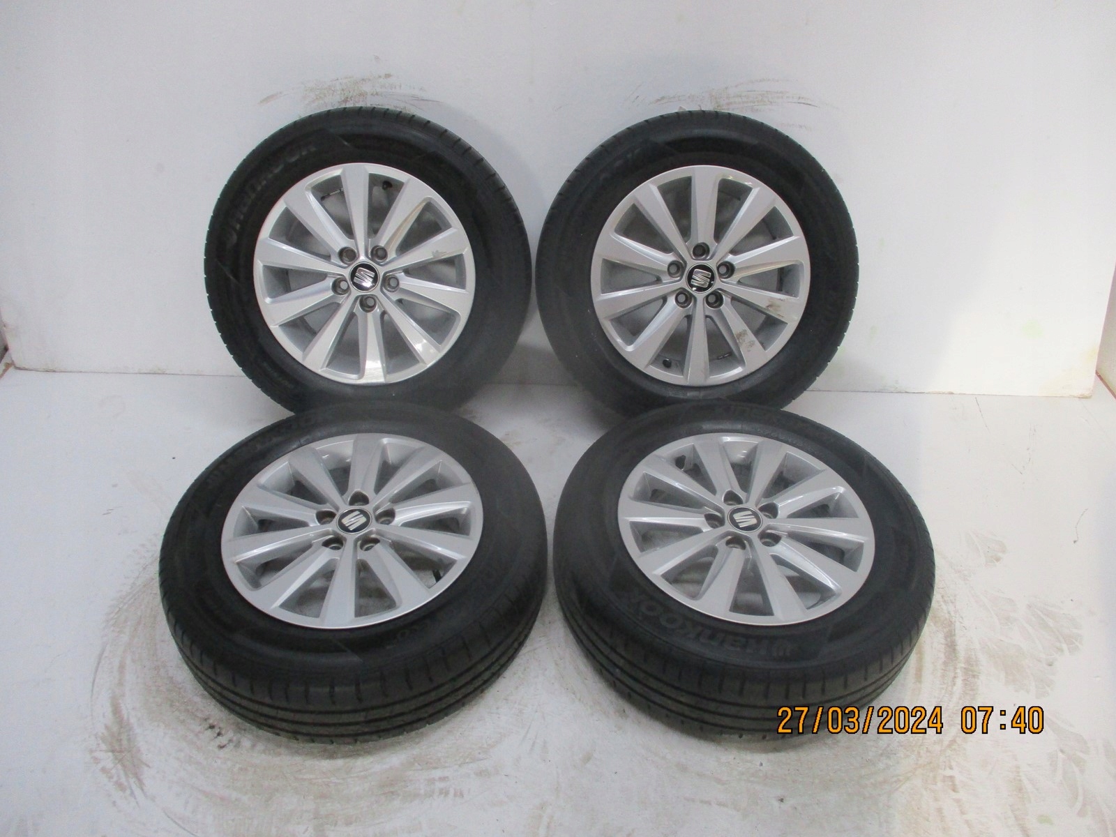 wheels discs tyres SEAT IBIZA 6F0 R15 4MM