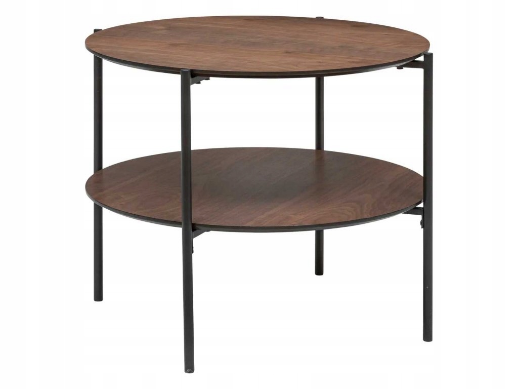 Odkladací stolík Kemi, hnedý