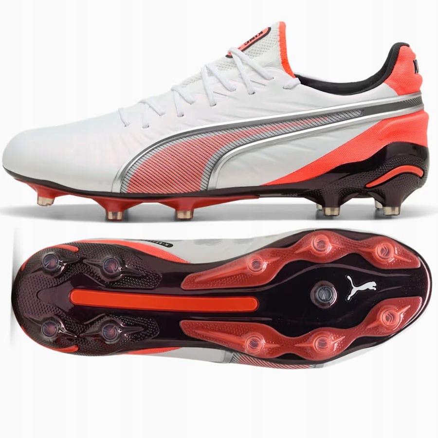Buty Puma King Ultimate Fg/ag 108821-01 42, Biały