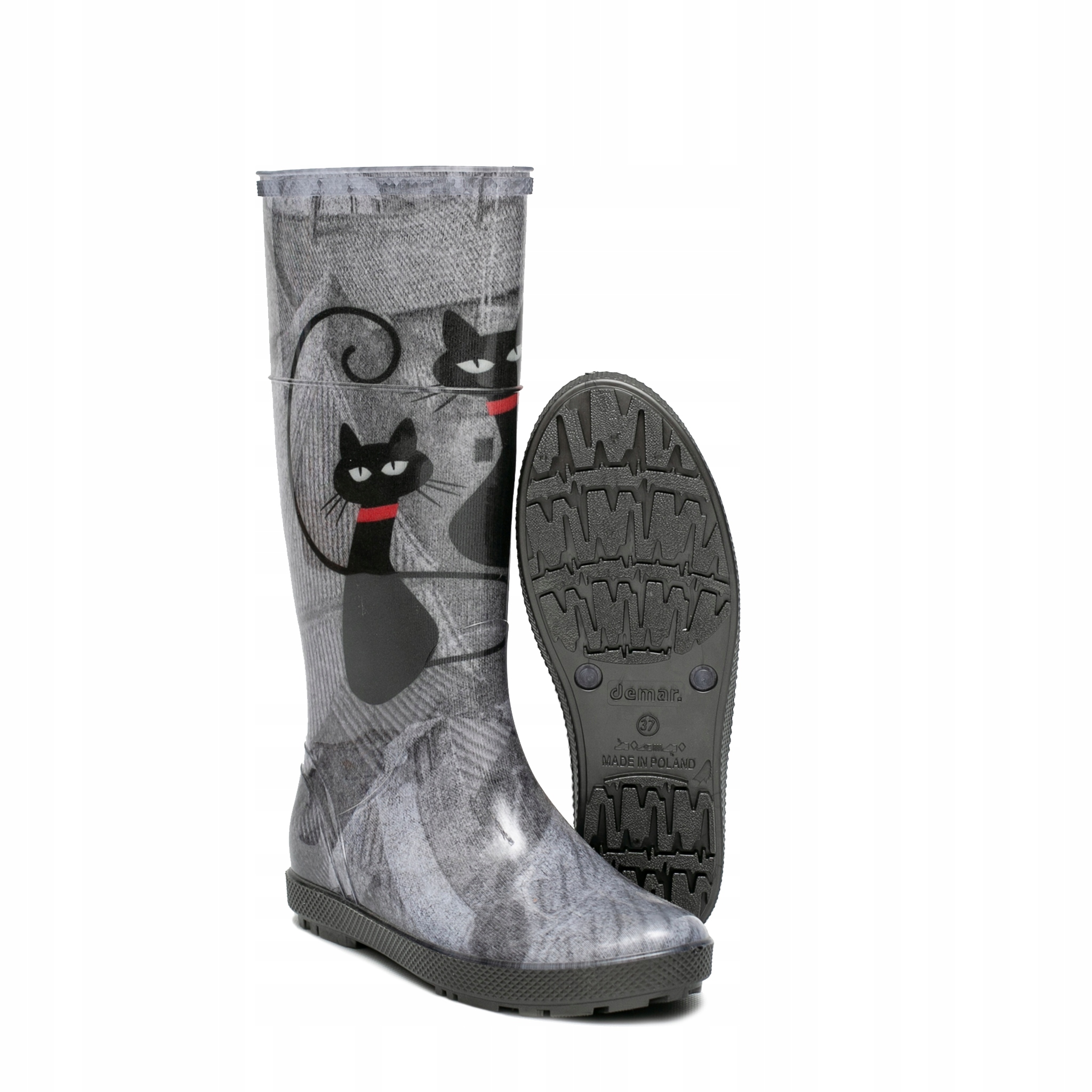 

Kalosze Damskie Miejskie Demar Polskie City Koty