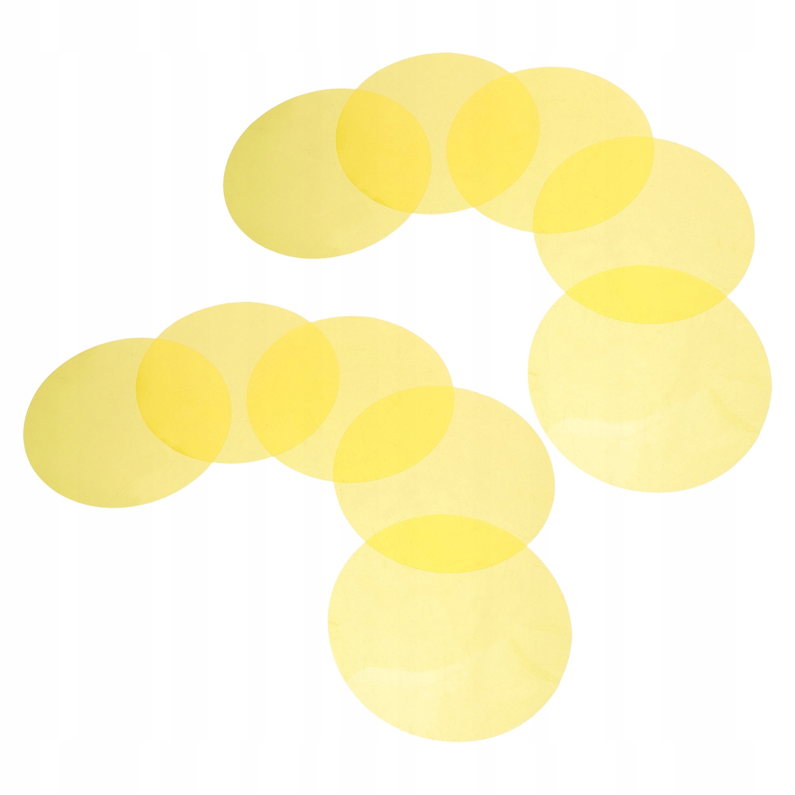 10 SZT. FILTRÓW ŻELOWYCH DO OŚWIETLENIA: FILTRY KOLORYSTYCZNE DO KOREKCJI KOLORÓW, NAKŁADKI KOLOROWE