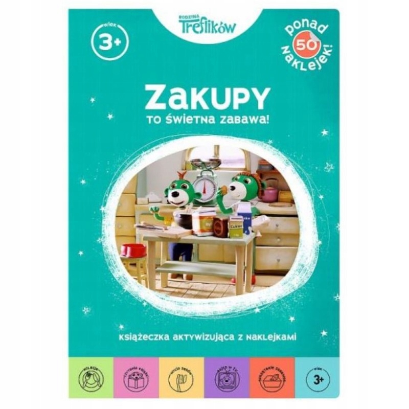 TREFL KOLOROWANKA RODZINA TREFIKÓW ZAKUPY 6423