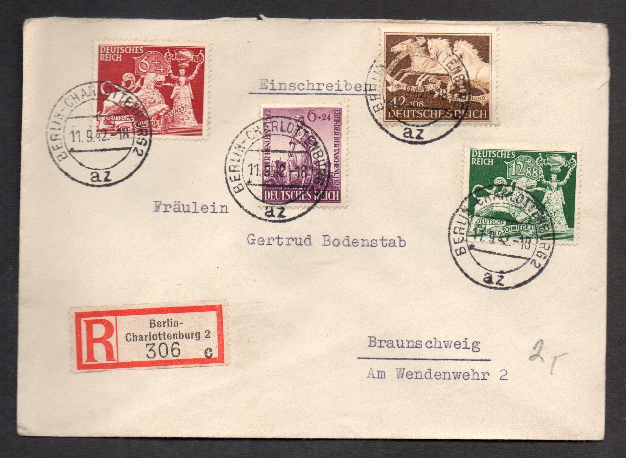 Германский Рейх-интересный старый груз