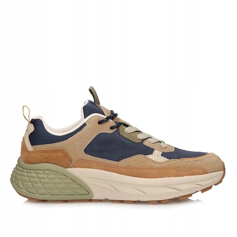 Denní pánské lehké tenisky Jeep JM51090A 100 Blue