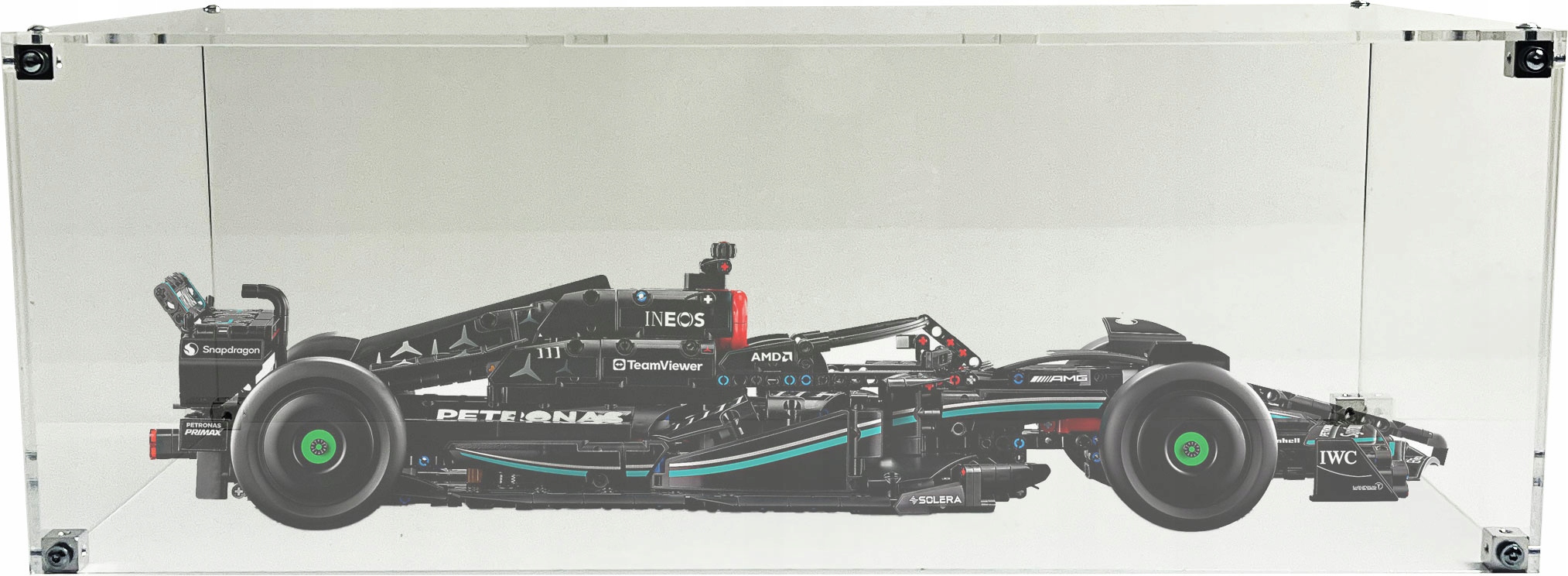 Drewlandská vitrína pro stavebnici Lego Technic 42171 Mercedes-AMG F1 W14