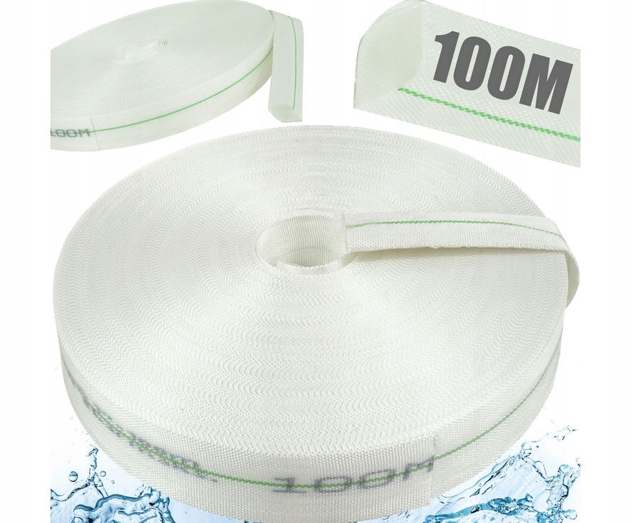 Wąż Strażacki Parciany Do Wody Brudnej Szamba 1" Cal 100M Ogrodowy Do Pompy