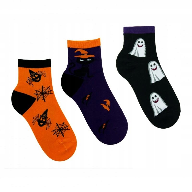 

3x Skarpety Kolorowe Moraj Halloween 3-pak 36/38