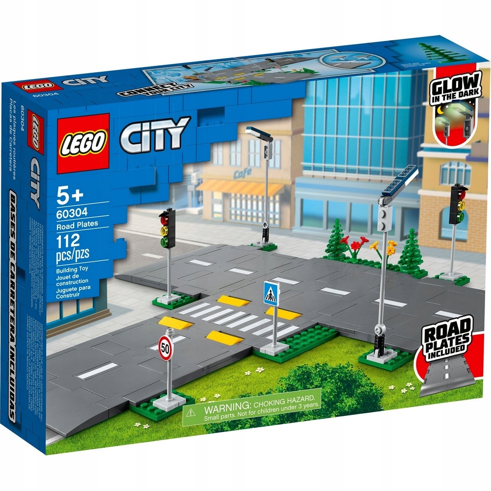 

Lego 60304 Płytki Ulice Płyty drogowe Skrzyżowanie