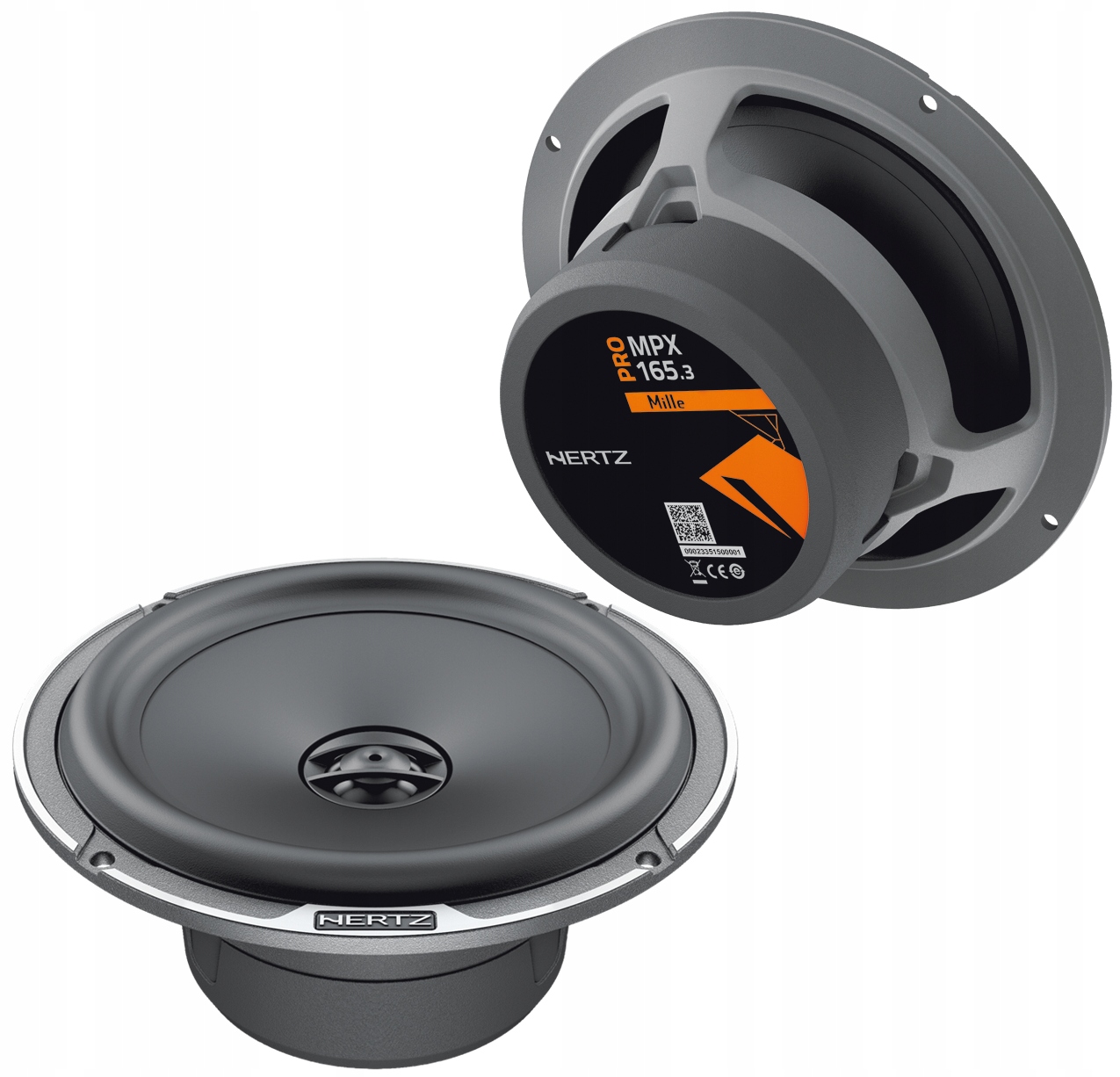 Hertz Mpx 165.3 Pro Współosiowe 2-drożne 165mm Klasa Premium Moc 200W Bas!