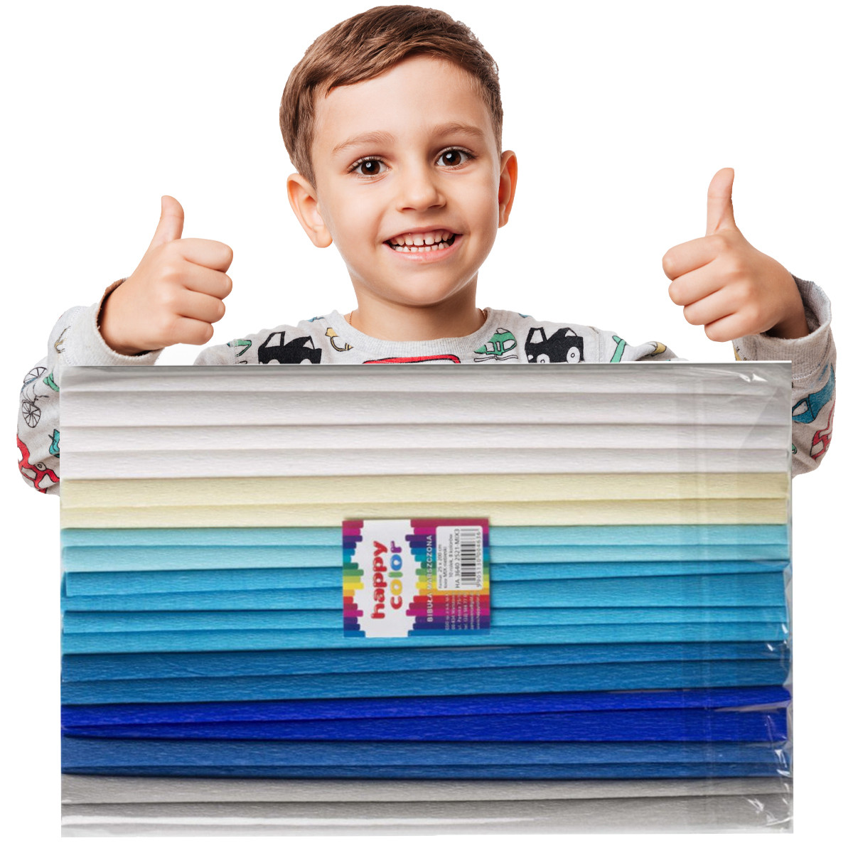 KREPINA BIBUŁA MARSZCZONA NIEBIESKIE DOBRA JAKOŚĆ