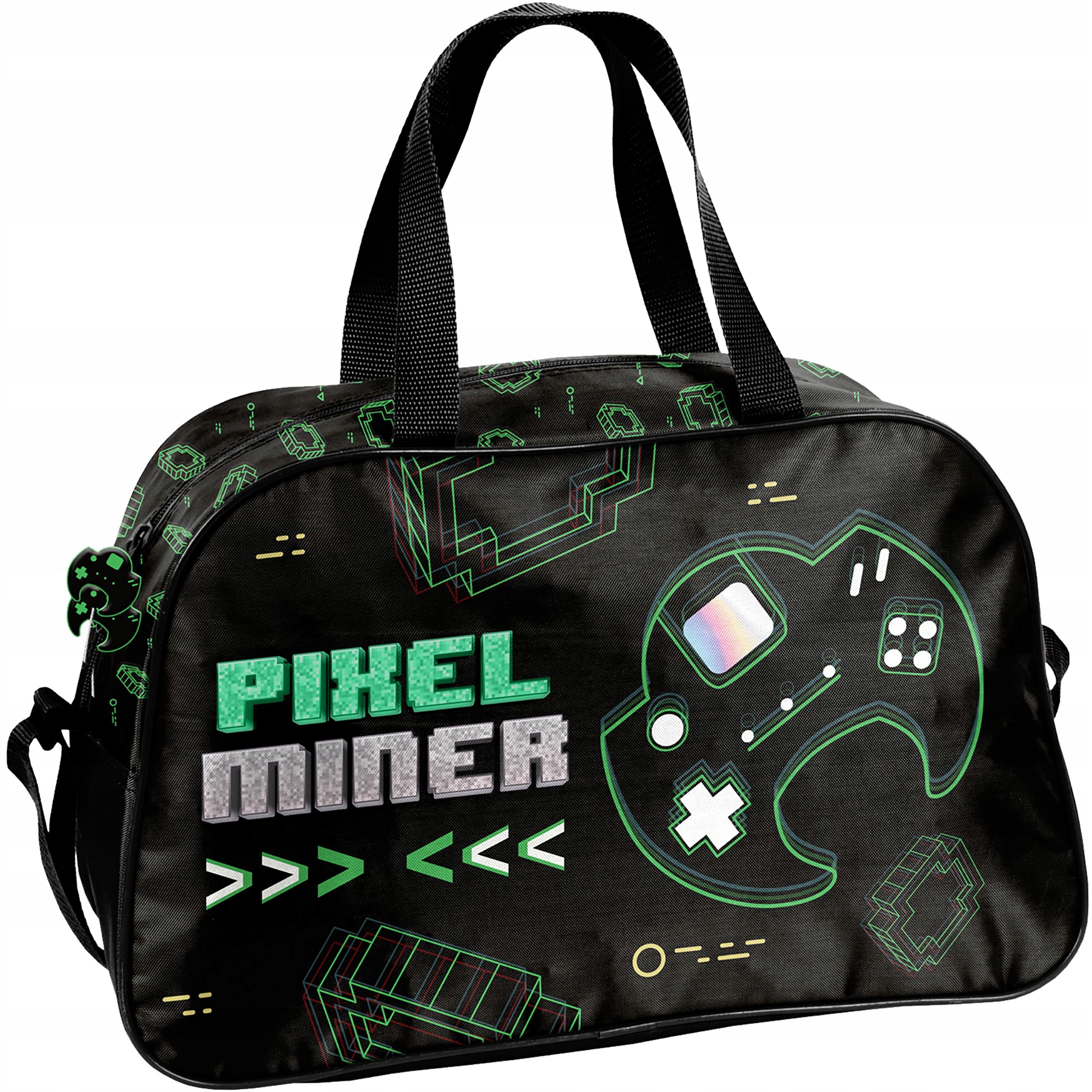 

Torba Sport Podróżna Basen Pixel Miner dla gracza