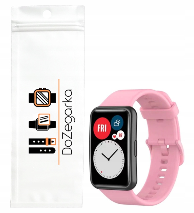 

Pasek Dozegarka Huawei Watch Fit pudrowy róż