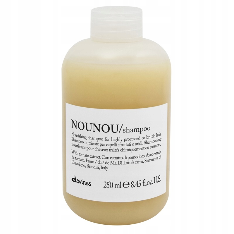 Davines Nounou Szampon Essential Haircare odżywczy wł. zniszczone 250ml-Zdjęcie-0