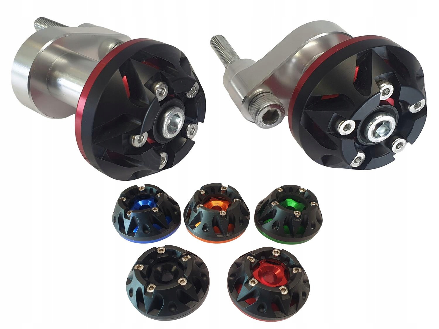 Crash Pady Slidery CNC do YAMAHA YZF R6 RJ11 06-07