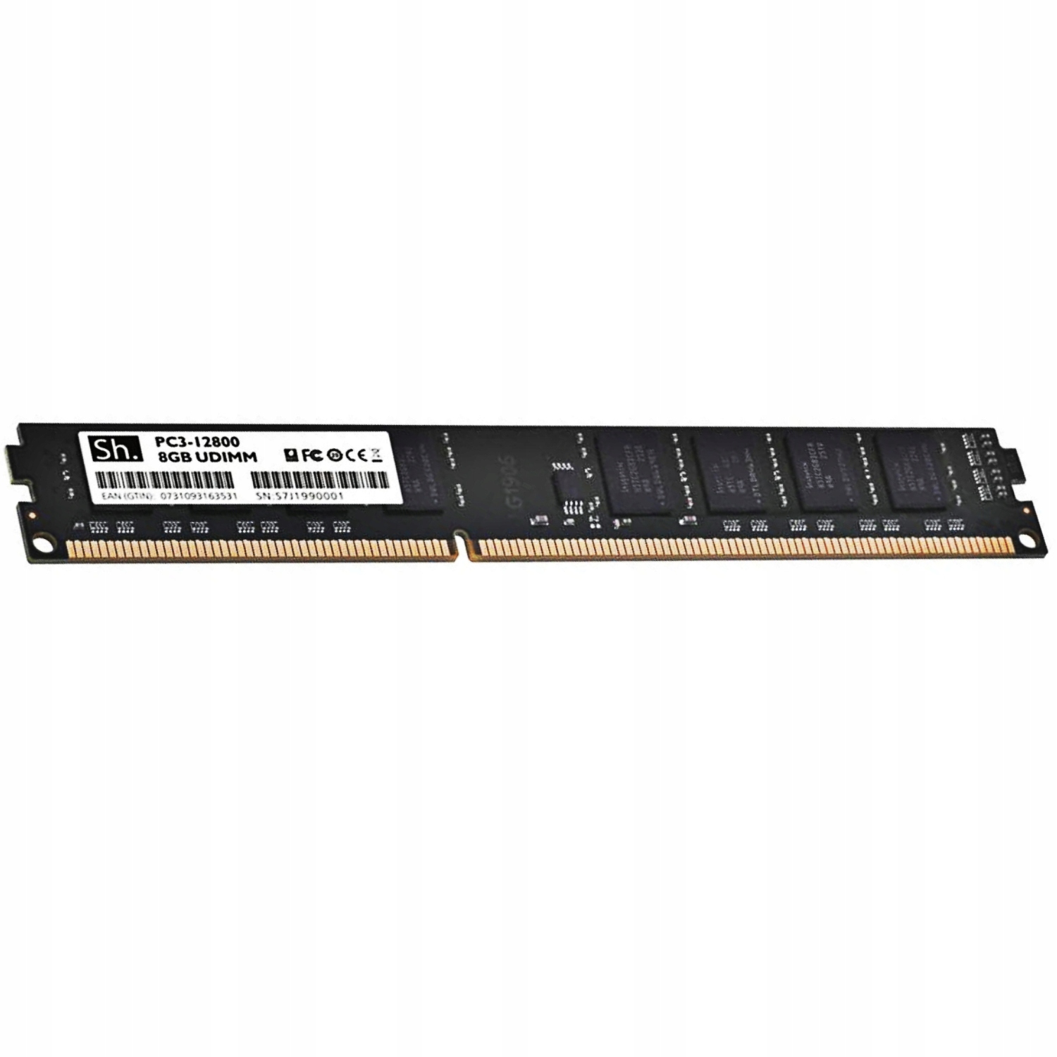Pamięć RAM do PC Sh. DDR3 UDIMM 1600mHz 8GB