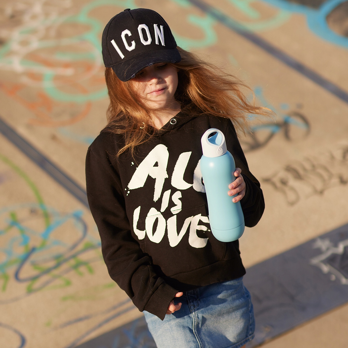 Butelka termiczna Dafi SHAPE PLUS termos lazurowa 480 ml Model Shape