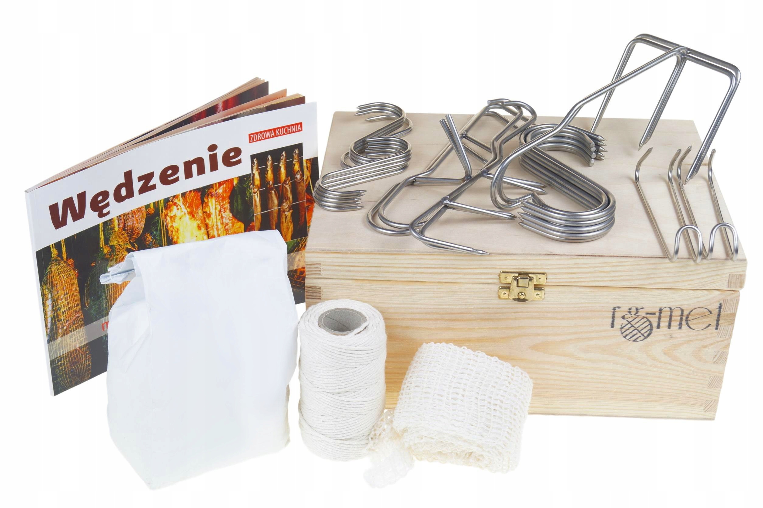 Udící háky Inox příslušenství sada v krabici Starter Box jako dárek