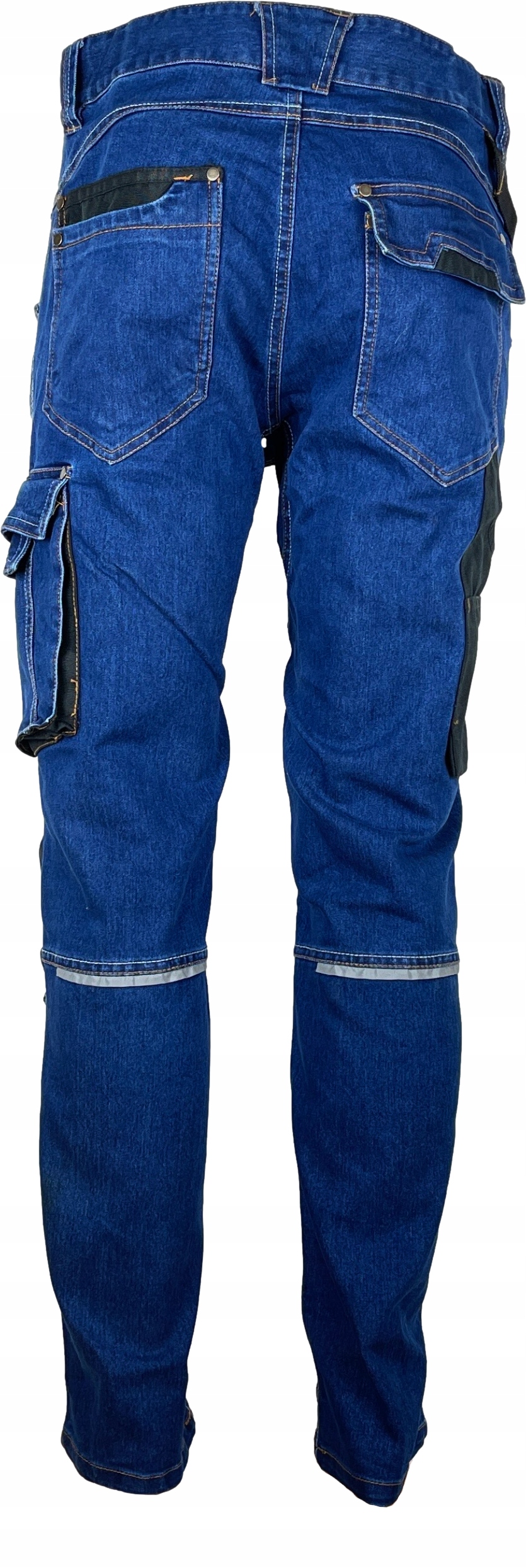 ART.MAS Spodnie robocze JEANS STRETCH jeansowe slimowane BHP ELASTYCZNE 2XL Rozmiar XXL