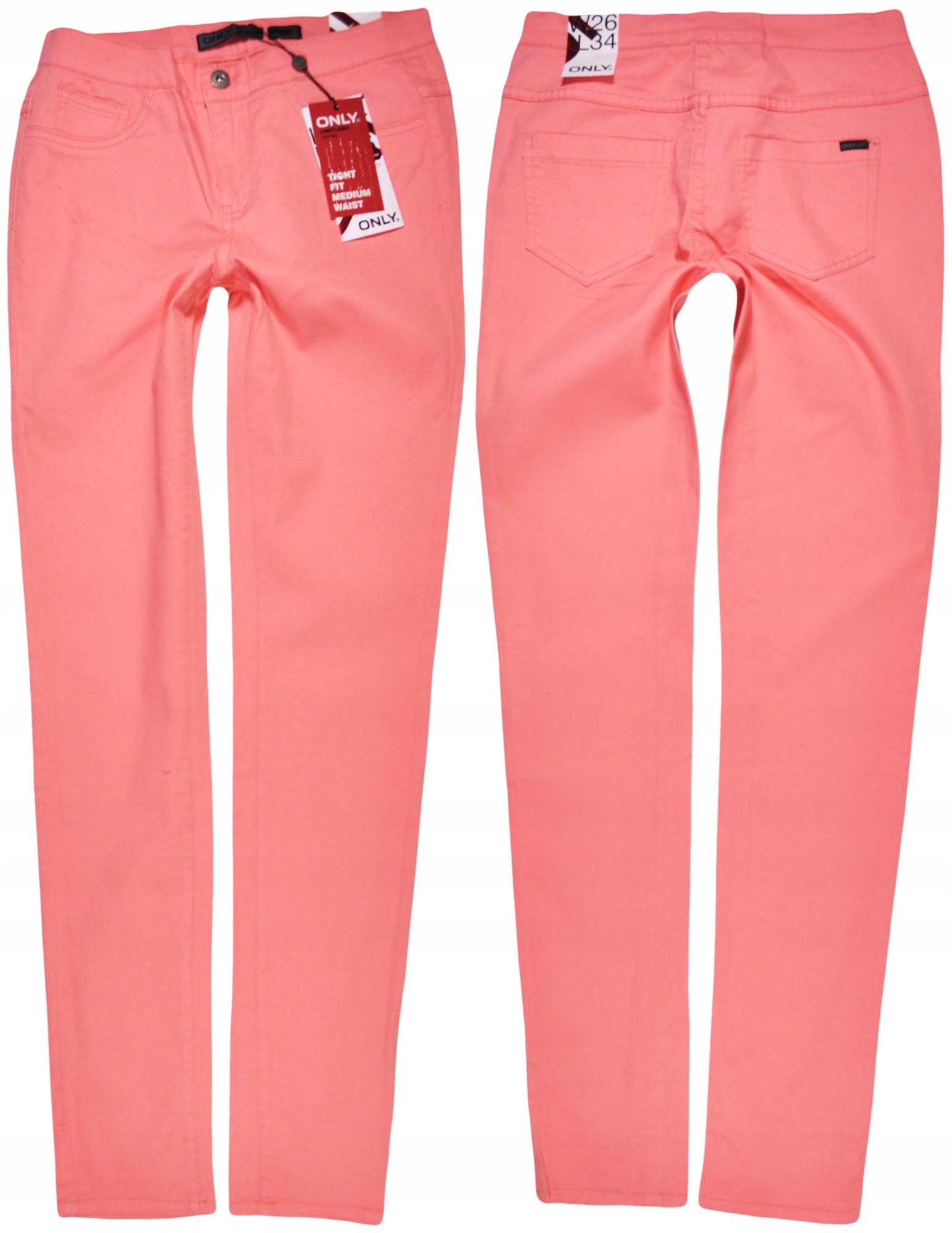 Only skinny Pink kalhoty Duffy Leggins W27 L34