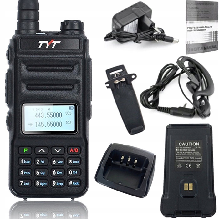 Radiotelefon Skener Policie Strážní Pohotovost UV88