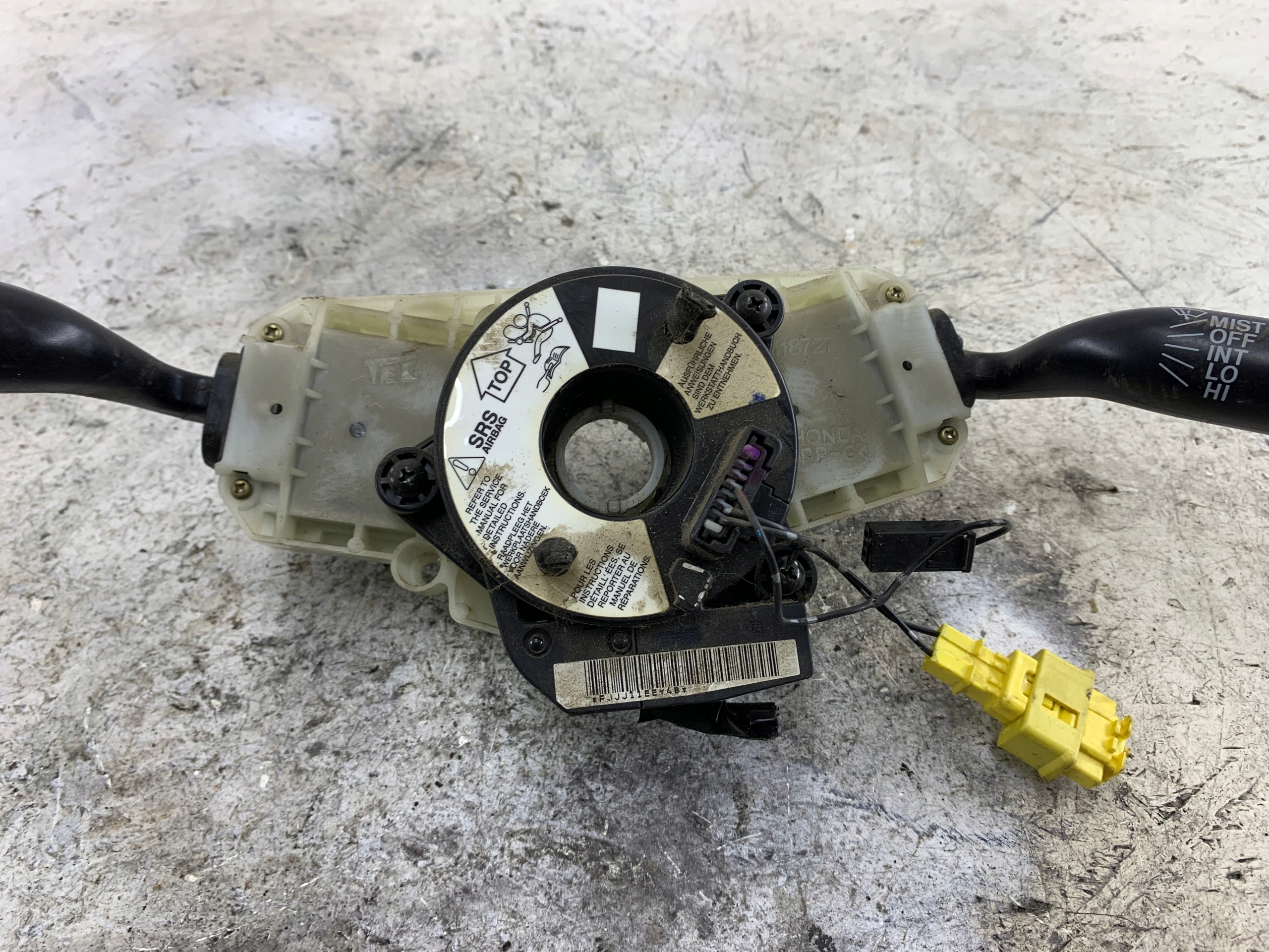 HONDA HR-V and steering wheel levers and controls ring