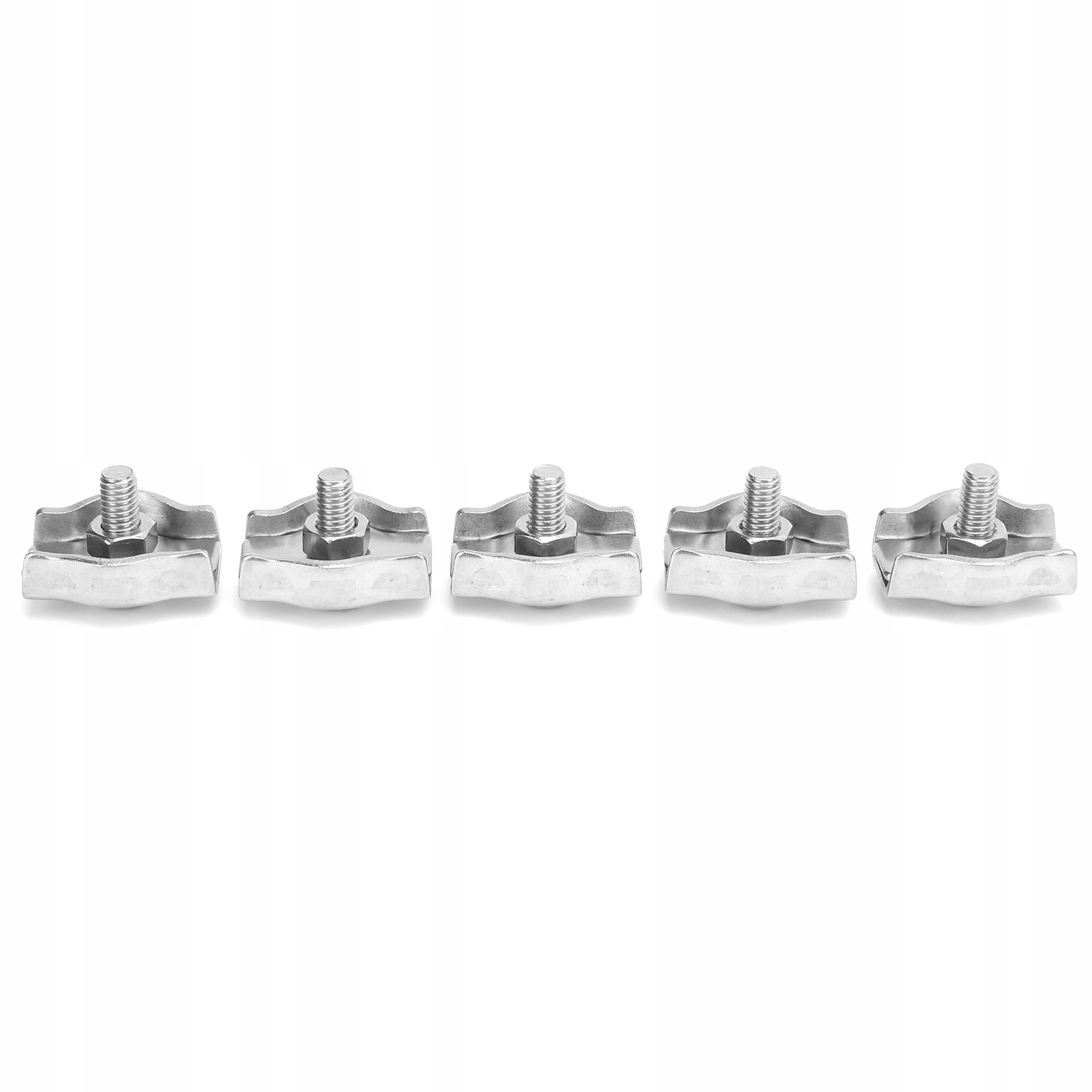 5PCS Zacisk linowy Simplex Stale Stael Marine Fivation for Forestry Ek