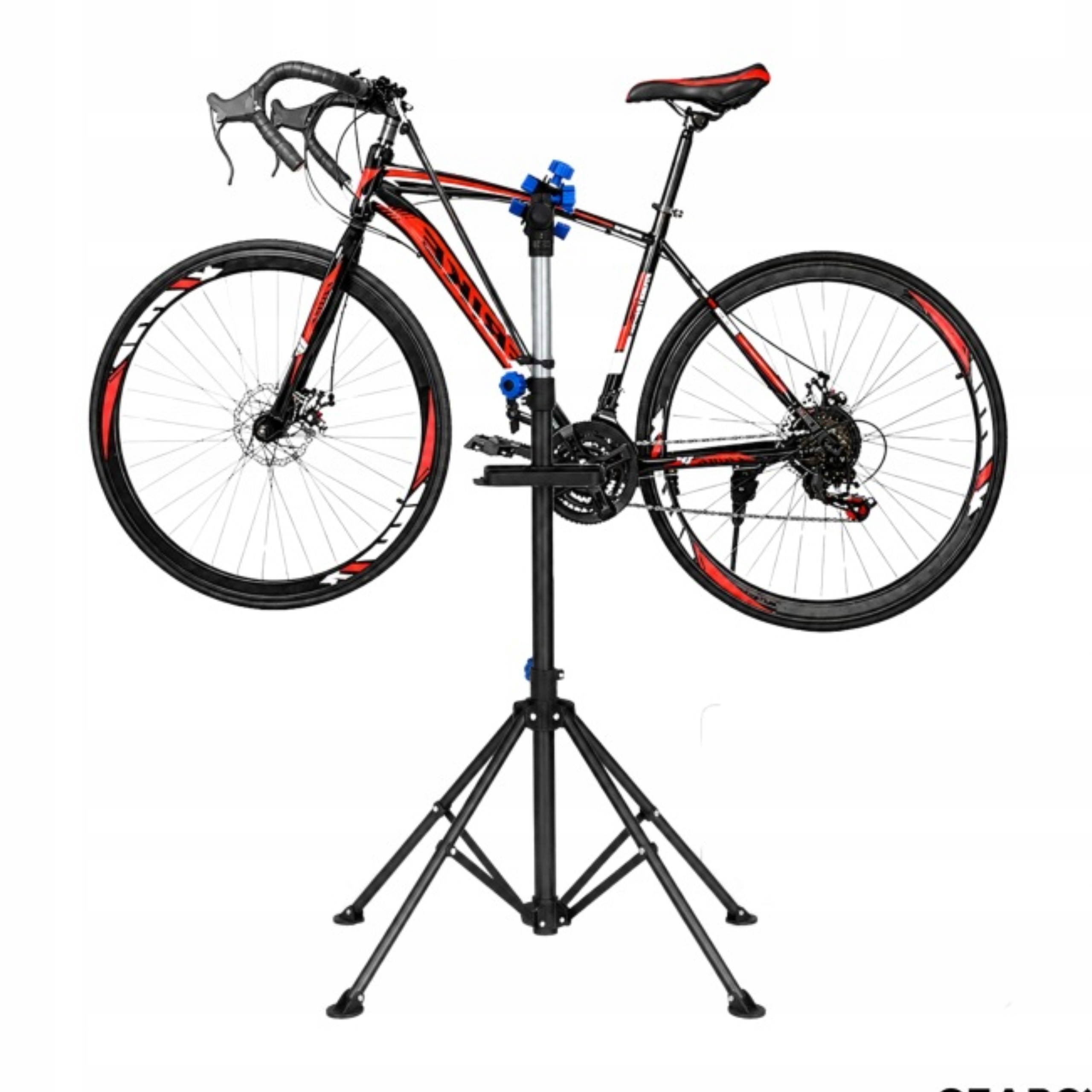 Stojak rowerowy serwisowy Wieszak na rower Regulowany Udźwig 30kg Statyw
