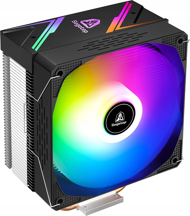 Chłodzenie Do Procesora Amd Intel 6 Ciepłowodów Aż 180W Tdp Argb Fan+top