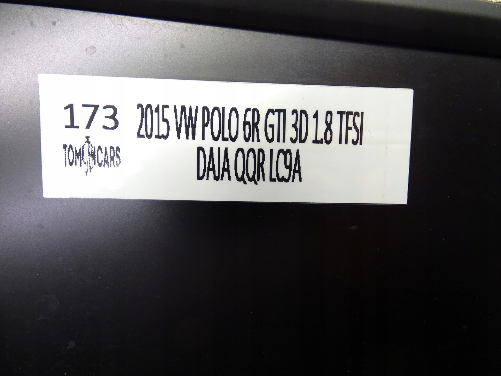 RADIO navigation NAVI EKRAN display VW POLO 6C 6C0919603