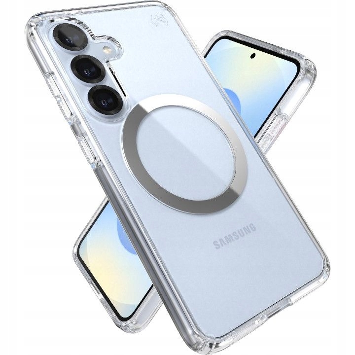 Pouzdro pro Galaxy S25 S24 pro MagSafe, Speck, průhledný zadní kryt, obal