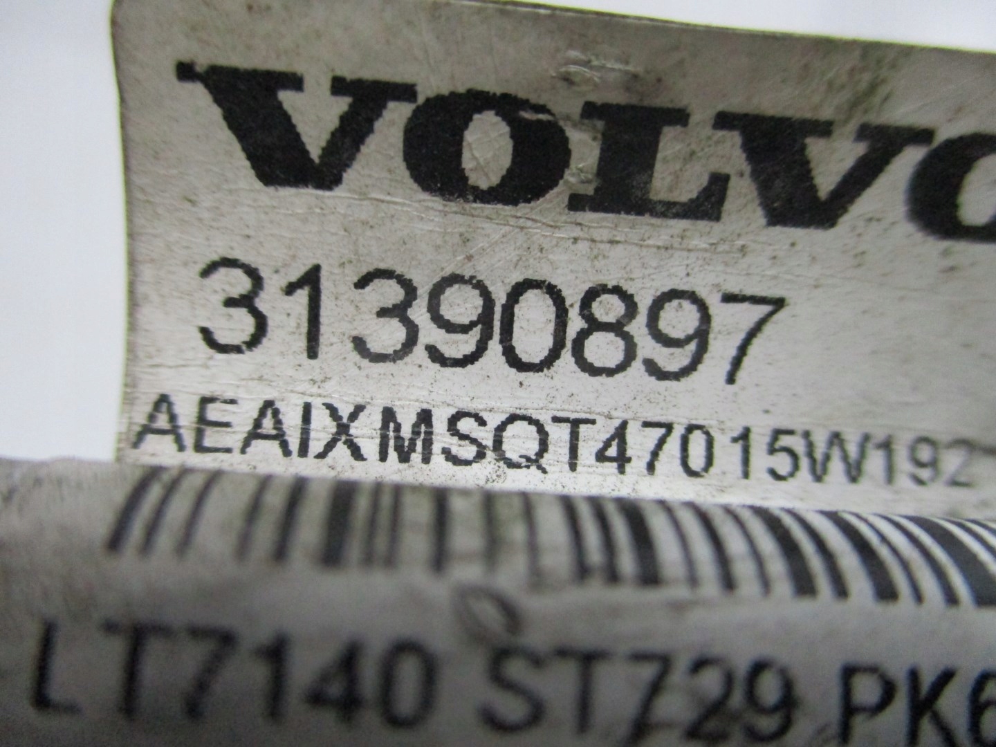 hadice vedení klimatizaci Volvo 31390897