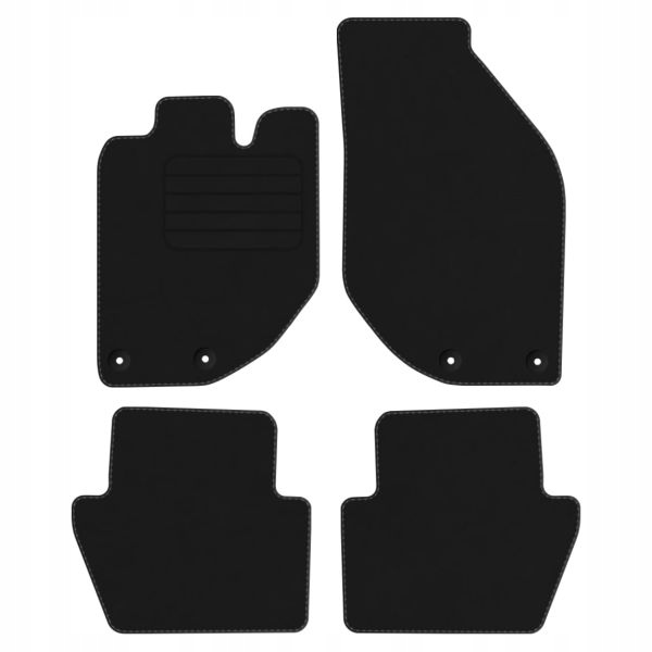 Volvo C70 I 97-05 Koberečky velur Comfort zarážky