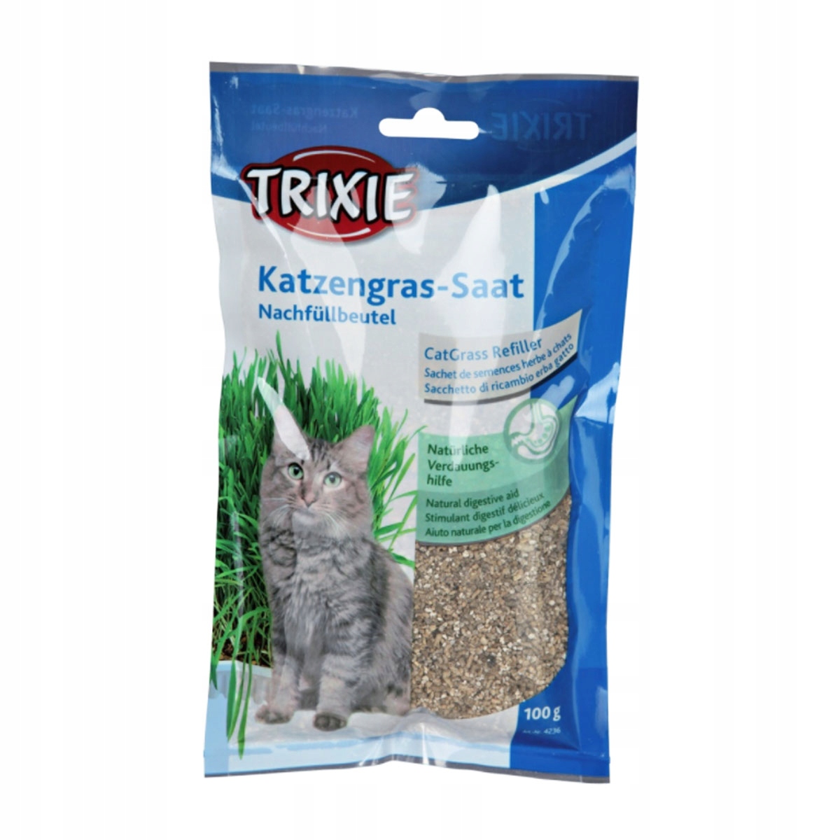 9X Trixie tráva pro kočky sáček 100 g