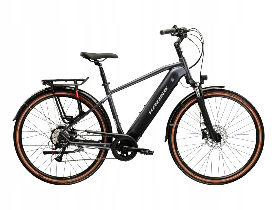 Rower Elektryczny E-bike Kross Trans Hybrid 1.0 522WH L 21 Cali 2026