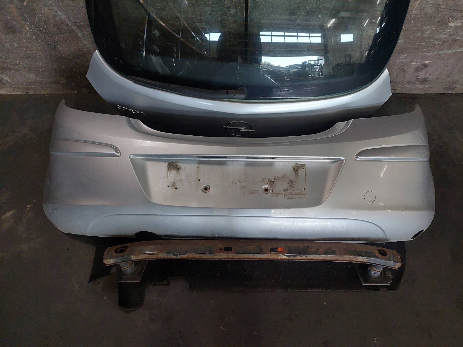 complete rear part trunk door bumper light OPEL CORSA D Z157