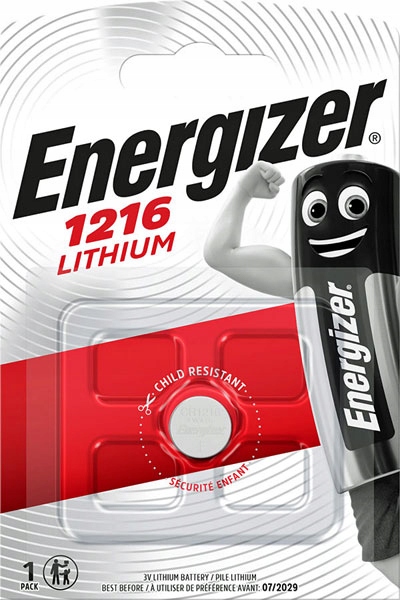 

1x CR1216 bateria litowa Energizer Cr 1216 3V