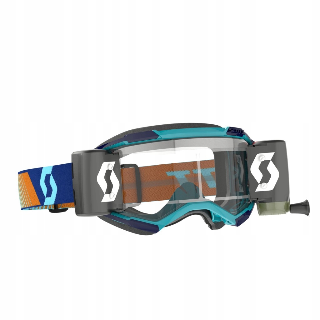 Okuliare Scott Goggle Fury Wfs Kráľovská Modrá/oranžová Krížová