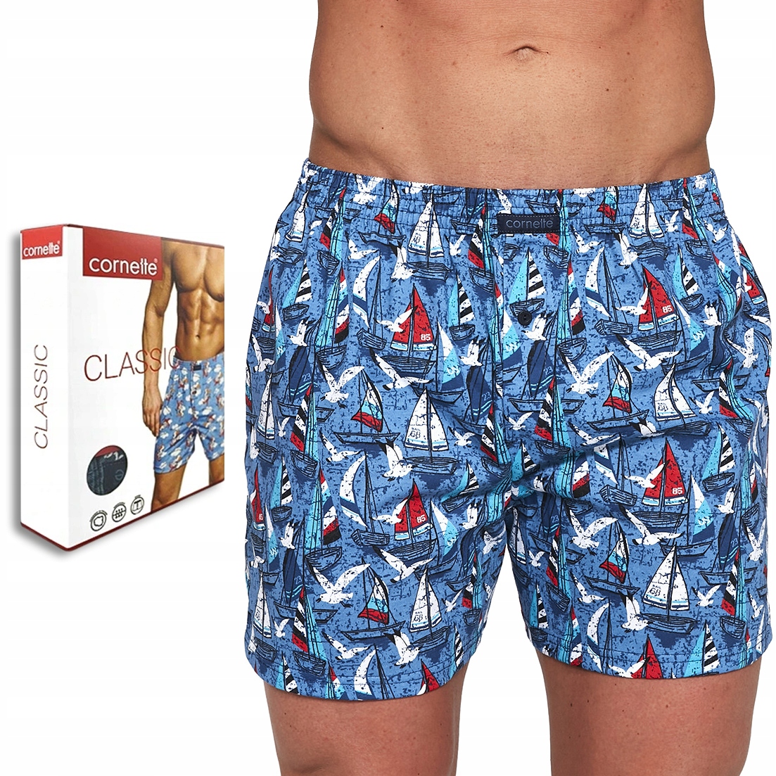 Pánské volné Boxerky Cornette Comfort velikost 4XL