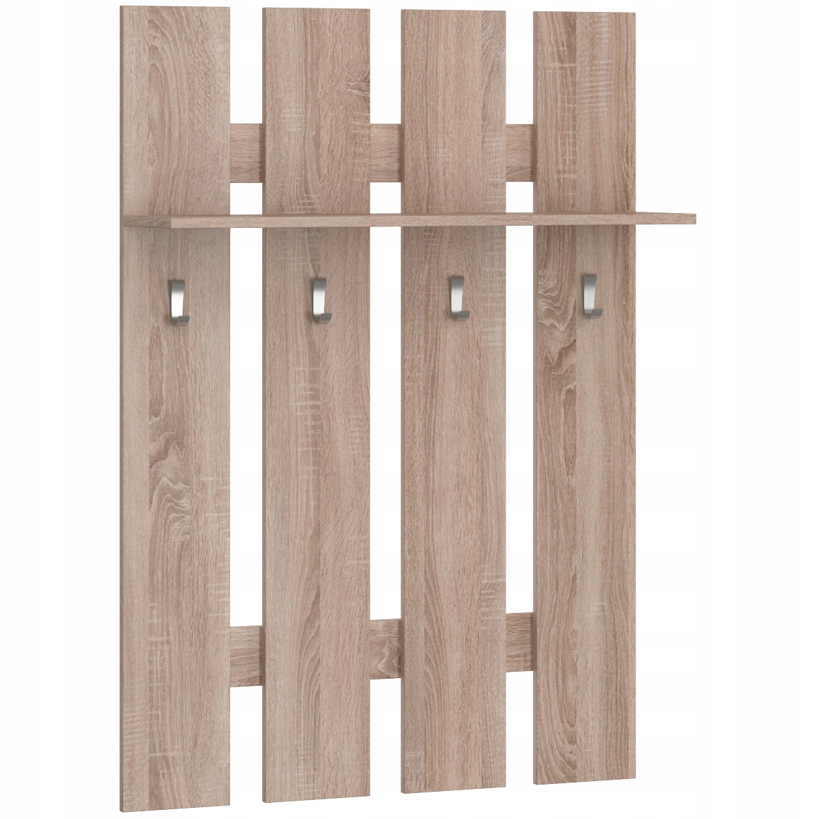 WIESZAK ŚCIENNY NA UBRANIA SOFIA 80 CM DĄB SONOMA PRZEDPOKÓJ MAFMEBLE