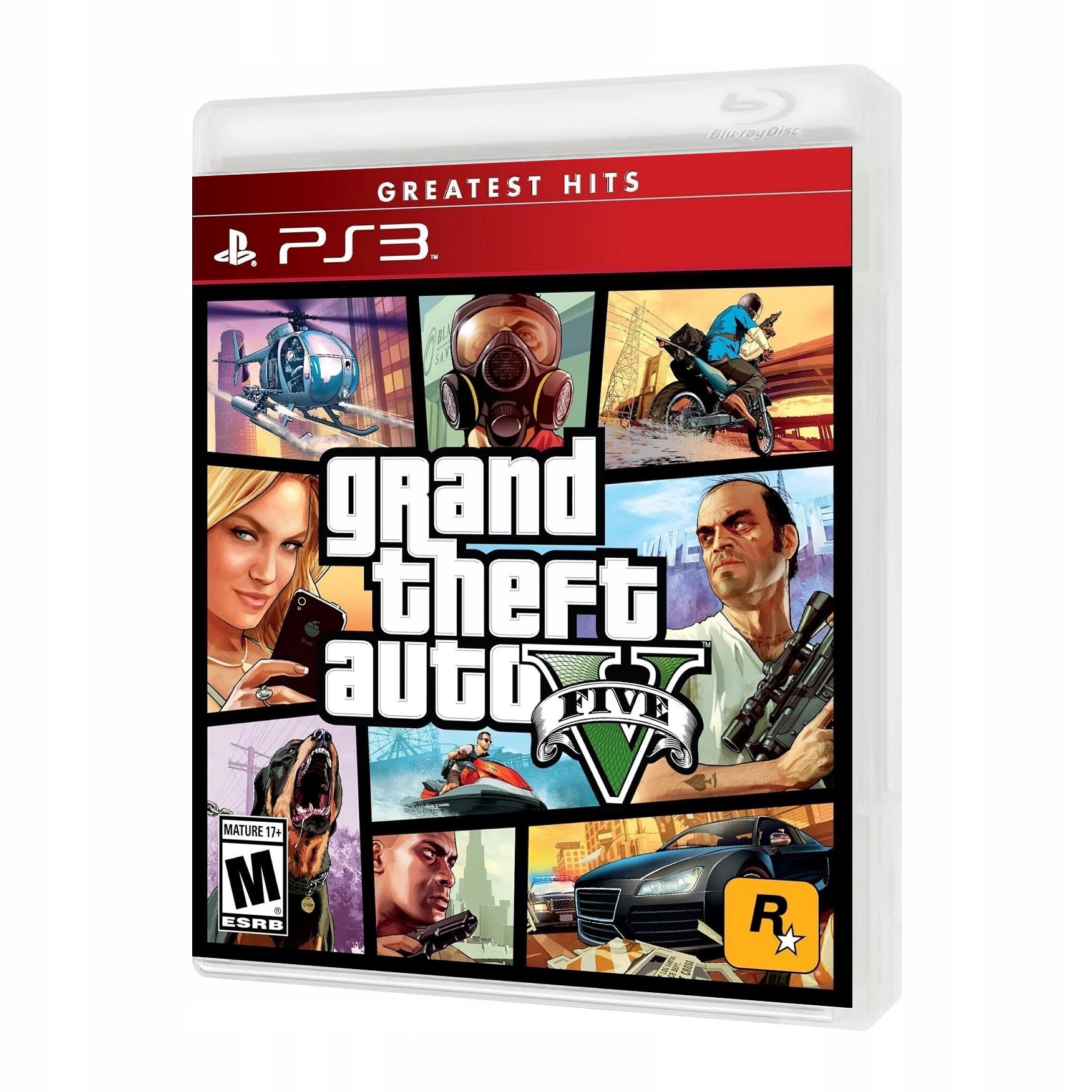 Grand Theft Auto V GTA V PO ANGIELSKU NOWA PS3