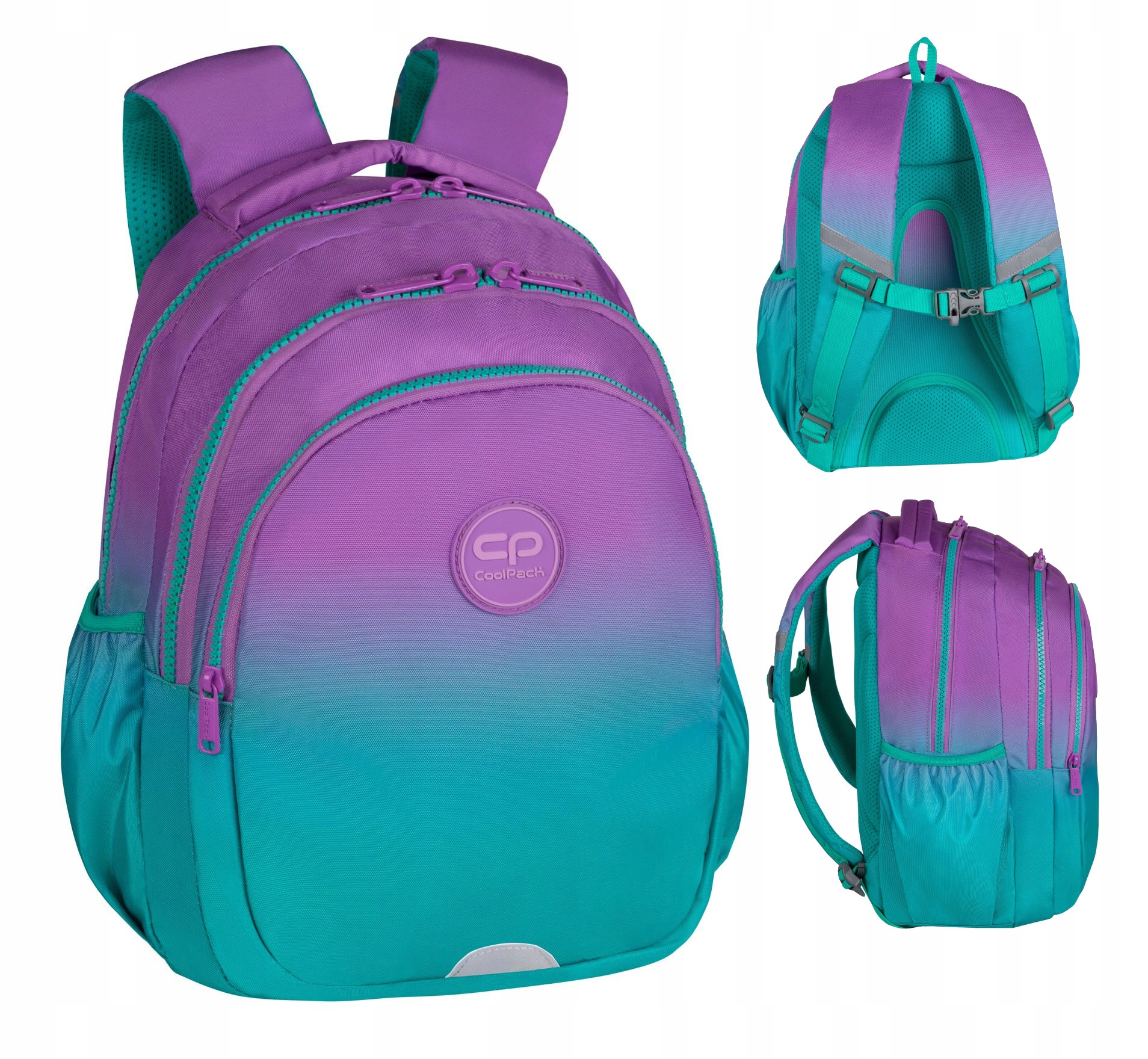 CoolPack plecak szkolny 1-3 klasa tornister Gradient Blue dla dziewczynki