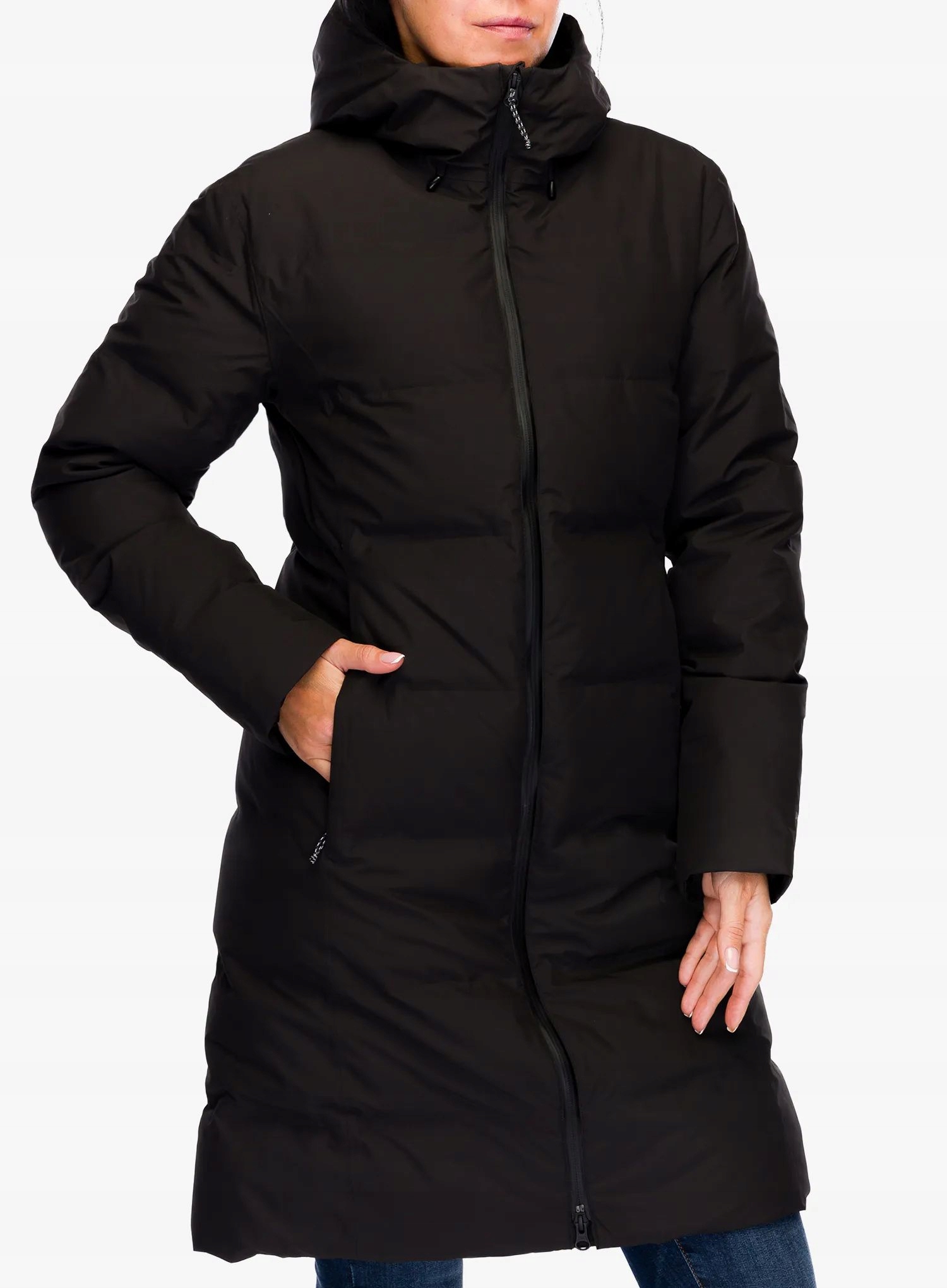 Dámský péřový kabát Patagonia Jackson Glacier Parka černá Xs