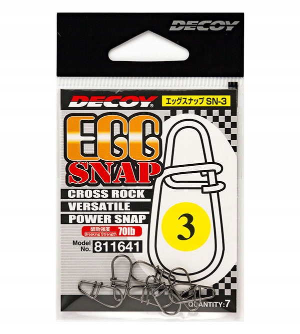 Decoy SN-3 Egg Snap #4 7szt