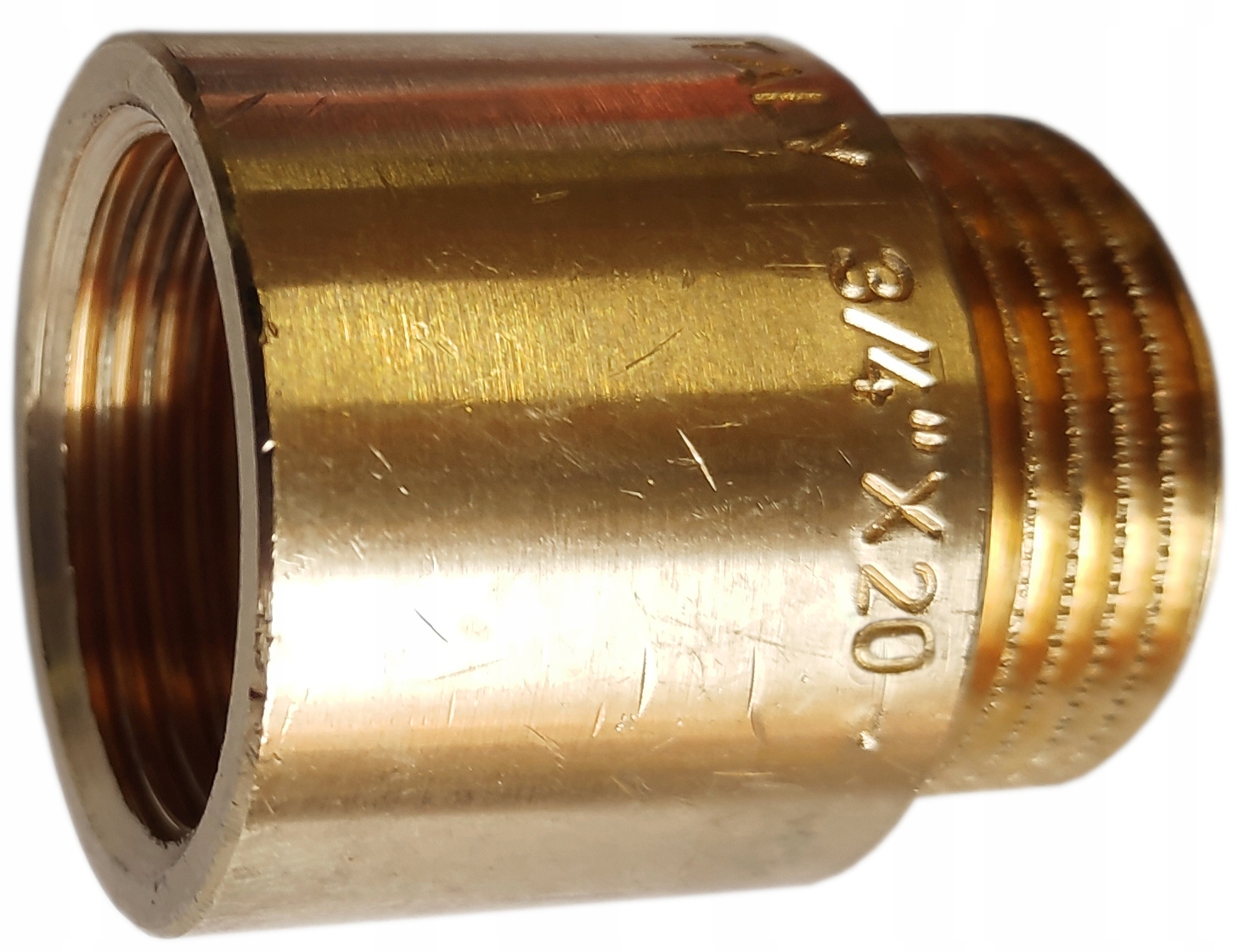 

Przedłużka mosiężna 3/4" 20mm Effebi