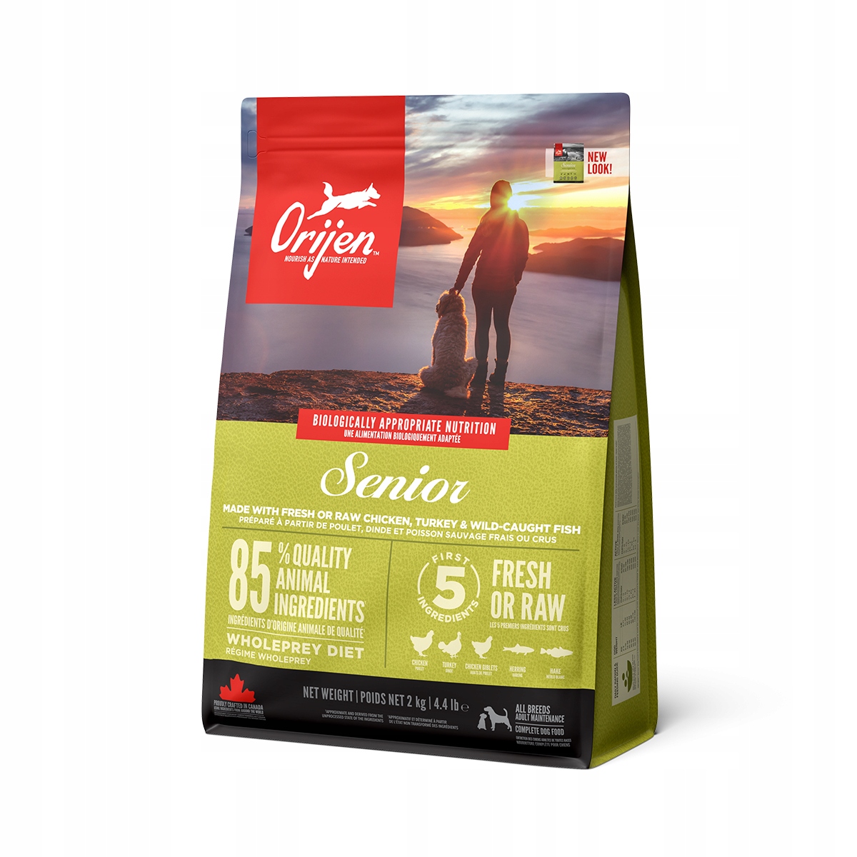 Levně Orijen Senior suché krmivo pro psy kuře 2 kg