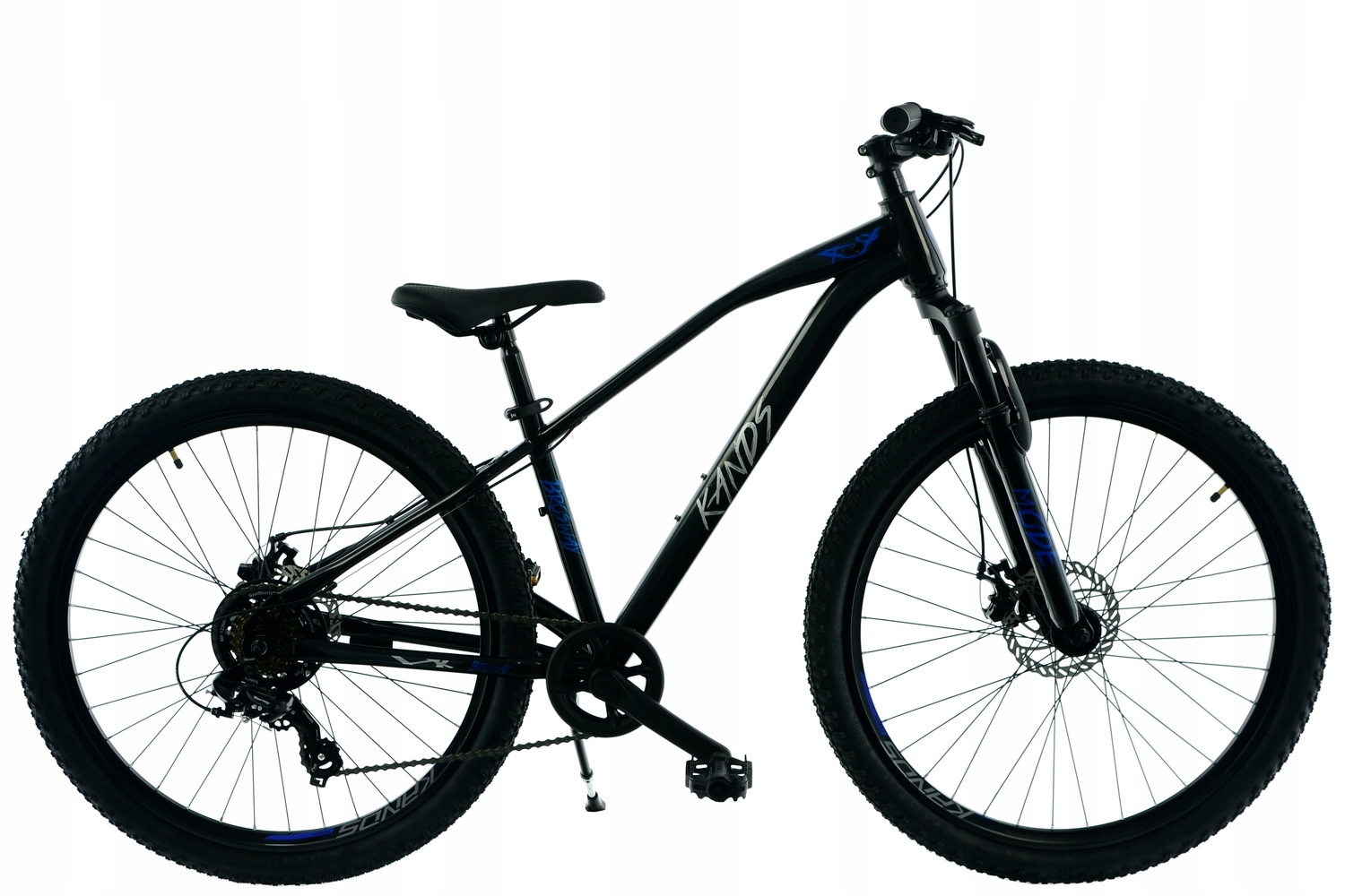 Rower Górski 27,5 Kands Brosway czarno-niebieski połysk R14 wzrost 135-155